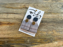 Load image into Gallery viewer, Taupe, Tartan & Navy Collection