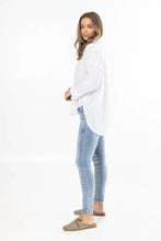 Load image into Gallery viewer, Little Lies Boyfriend Linen Shirt