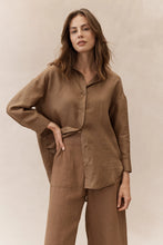 Load image into Gallery viewer, Little Lies Boyfriend Linen Shirt