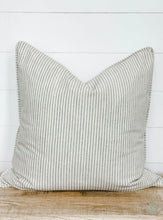 Load image into Gallery viewer, Green Stripe Cushion-Restore Grace