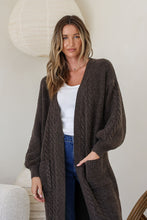 Load image into Gallery viewer, Cable Knit Cardigan