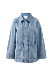 Ava Vintage Denim Shacket