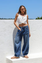 Load image into Gallery viewer, Harper Patch pocket barrel joggers