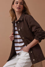 Load image into Gallery viewer, Ava Vintage Denim Shacket