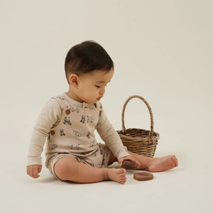 Aster & Oak Bear Overalls