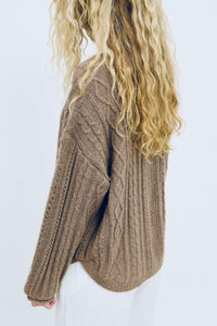Little Lies Curved Cable Knit