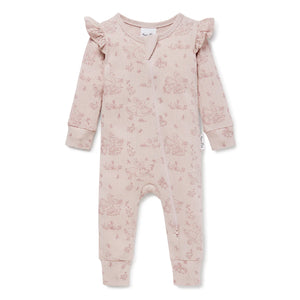 Aster & Oak Duck Zip Romper