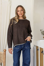 Load image into Gallery viewer, Blanket Stitch Cable Knit