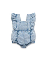 Load image into Gallery viewer, Denim Rainbow Playsuit