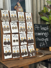 Load image into Gallery viewer, BudzbyKaz Linen earrings