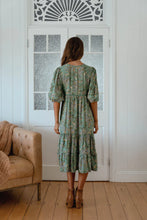 Load image into Gallery viewer, JAASE Sagewood Monday Midi Dress