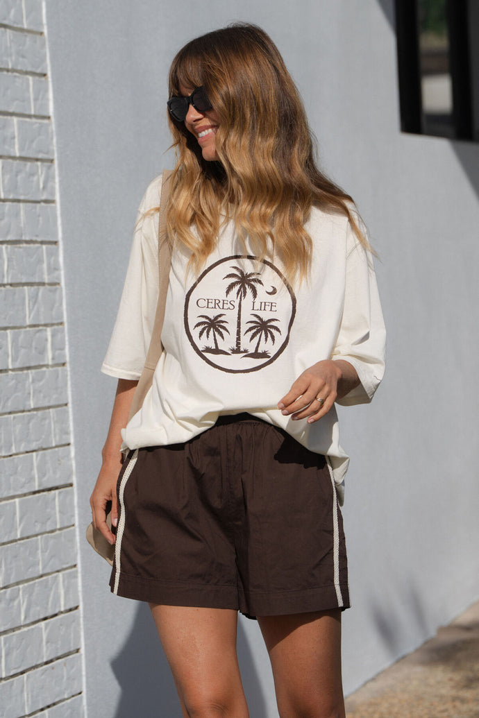 CERES LIFE Island Palms oversized tee