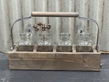 Load image into Gallery viewer, Farmhouse crate with vase