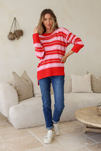 Load image into Gallery viewer, Stripe Bedford Knit