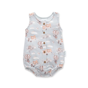 Flying Friends Romper