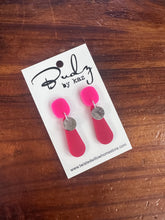 Load image into Gallery viewer, Red Velvet Earrings