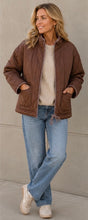 Load image into Gallery viewer, Quilted Bomber Jacket