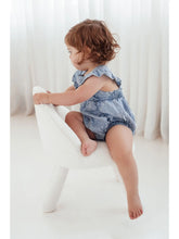 Load image into Gallery viewer, Denim Rainbow Playsuit