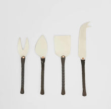 Load image into Gallery viewer, Iron handle cheese knife set