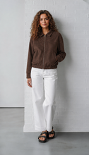 Load image into Gallery viewer, Choc Suede Bomber