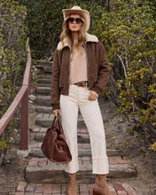 Load image into Gallery viewer, Chestnut Sherpa Bomber