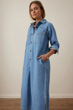 Load image into Gallery viewer, CERES LIFE Rae Long Sleeve Denim Dress