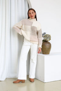 Patchwork Knit