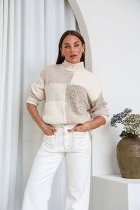 Patchwork Knit