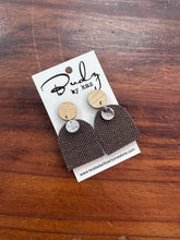 Load image into Gallery viewer, BudzbyKaz Linen earrings