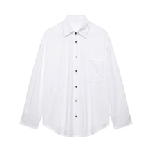 Load image into Gallery viewer, Linen Boyfriend Shirt