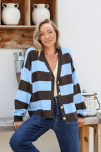 Load image into Gallery viewer, Daisy Stripe Cardigan