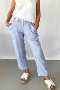 Luxe linen pants