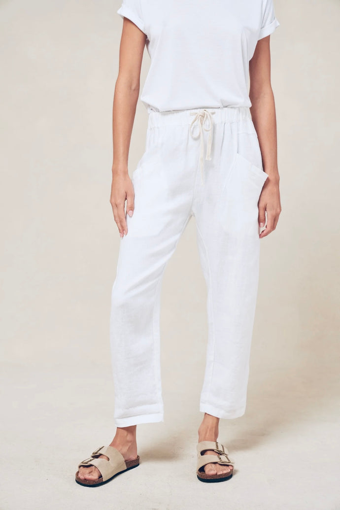 Luxe linen pant