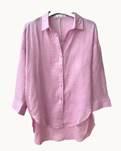 Load image into Gallery viewer, Boyfriend Linen Shirt