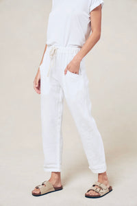 Luxe linen pant