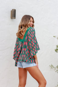 Ditsy Wanderer Top