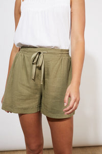 Tanna linen shorts