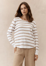 Load image into Gallery viewer, Stripe Nellie Long Sleeve Top