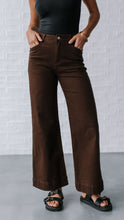 Load image into Gallery viewer, Chocolate Slouch Stretch Jeans