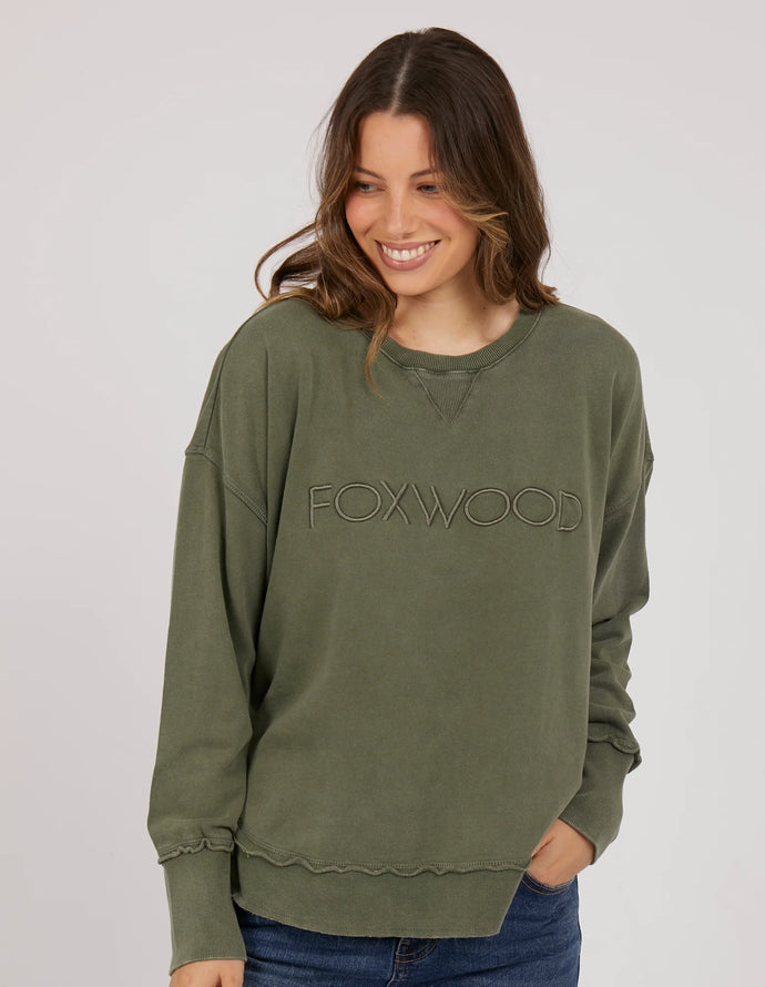 FOXWOOD Washed Simplified Crew