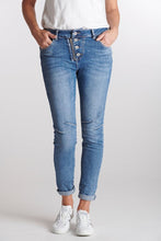 Load image into Gallery viewer, Italian star jeans-classic button zip fly