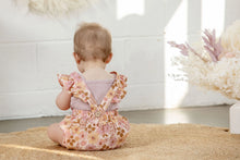 Load image into Gallery viewer, Pink Posy Ruffle Playsuit