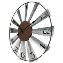 Load image into Gallery viewer, Windmill wall clock