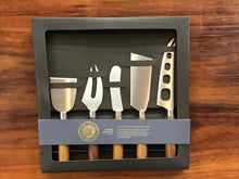 Load image into Gallery viewer, Cheese knife set 5pc
