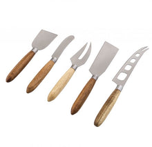 Load image into Gallery viewer, Cheese knife set 5pc